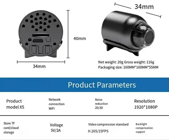 📸📸Mini 5G Wireless Wifi Camera 1080P HD